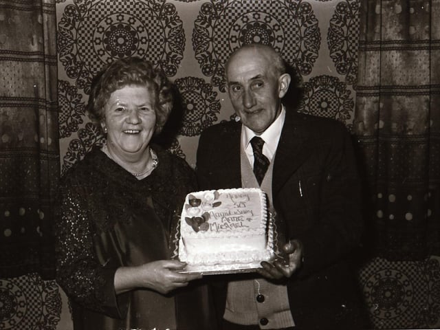 Mr and Mrs M McWilliams Golden Wedding anniversary.