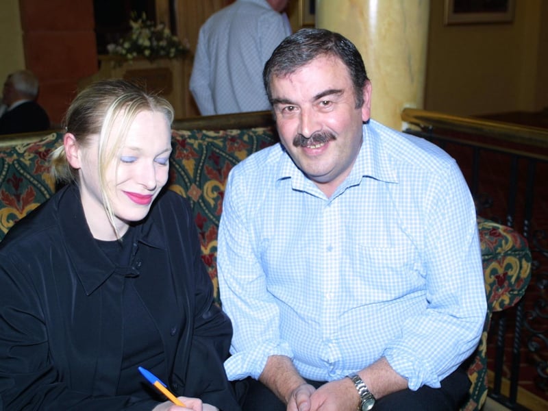 Derry people partying in September 2003