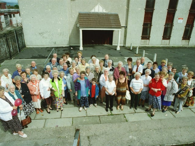 Members of the St. Mary's conference of St. Vincent de Paul pictured prior to their annual trip to Inishowen.