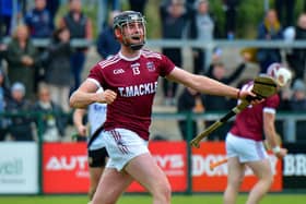 GOAL: Slaughtneil's Jerome McGuigan. (Photo: George Sweeney.  DER2239GS – 022)