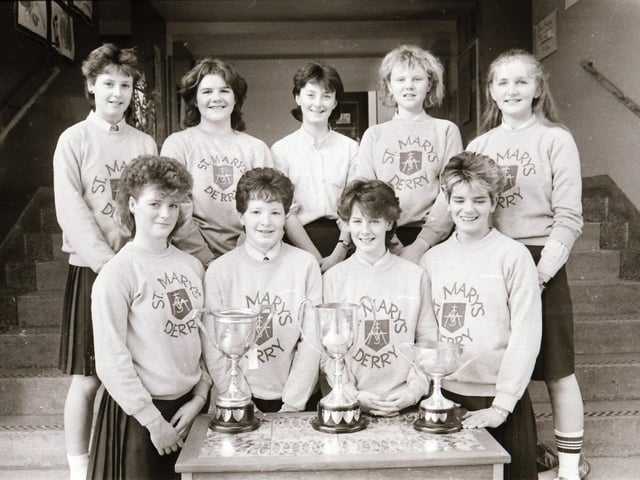 St Mary's Netball team.