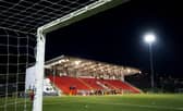 The Mark Farren Stand at the Ryan McBride Brandywell Stadium.