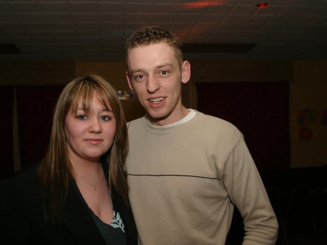 Party celebrations back in 2004: Christine O'Donnell.