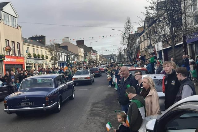 Buncrana St Patrick's Day parade 2023.