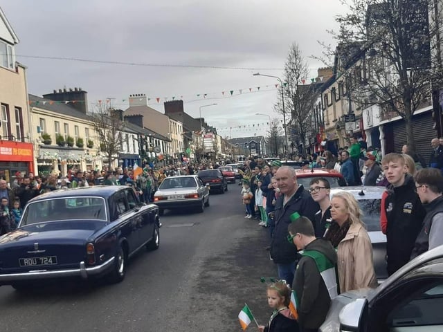 Buncrana St Patrick's Day parade 2023.