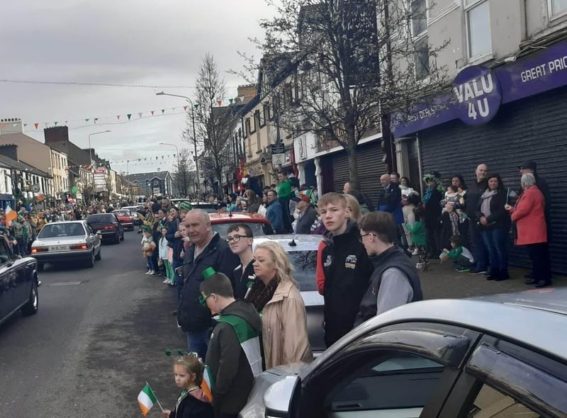 Buncrana St Patrick's Day parade 2023.