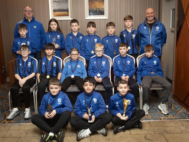 The Oxford 2013 squad pictured with coaches Sean Doherty and Francis Duffy. Missing from photo is coach Christy Doherty.