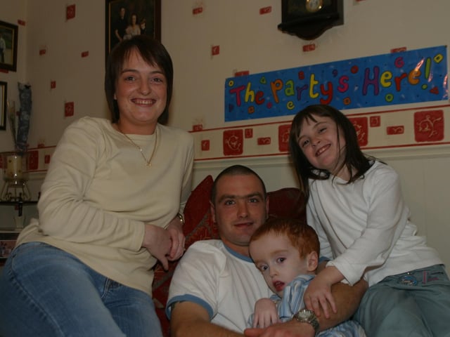 Derry parties in October 2004. John Doherty