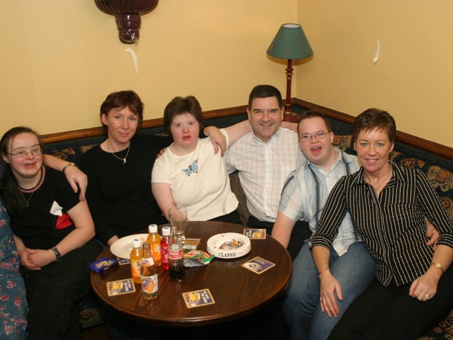 Pictures of Derry people partying in November 2003