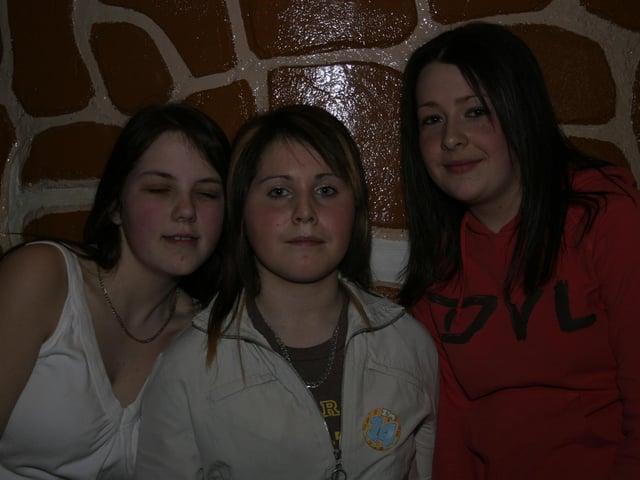 Parties and celebrations in March 2005: Amy Logue.
