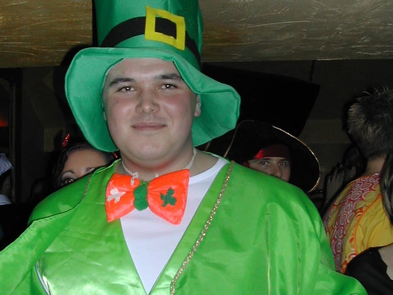Celebrating Halloween in Derry 20 years ago.