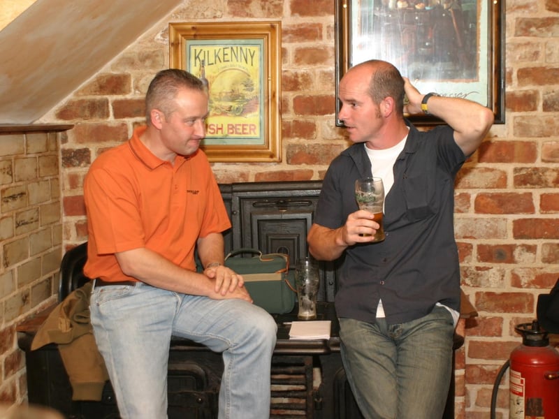 Pictured are patrons and staff at the Don Bar in Derry back in 2004.
