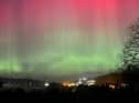 The Aurora Borealis on Sunday night, pictured from Inch Island, overlooking Fahan. Picture: Rosalyn McLaren.