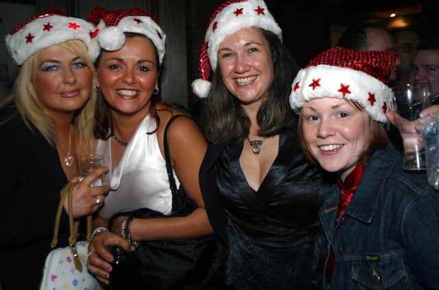 Parties and nights out in Derry and Donegal in December 2003.