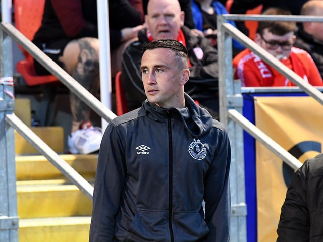 Former Derry City player Aaron McEneff. Photograph: George Sweeney