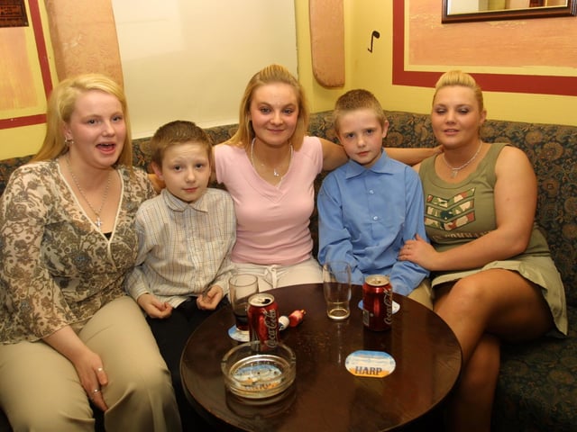 Tracy, Joseph, Laura, Thomas and Katrina McGavigan.