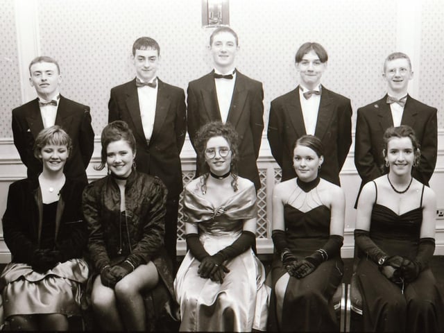 St Brecan's formal from January, 1995.