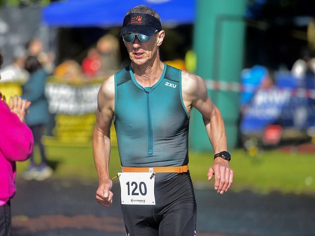 LIAM BALL TRIATHLON 40th ANNIVERSARY – Howard Triggs. Photo: George Sweeney