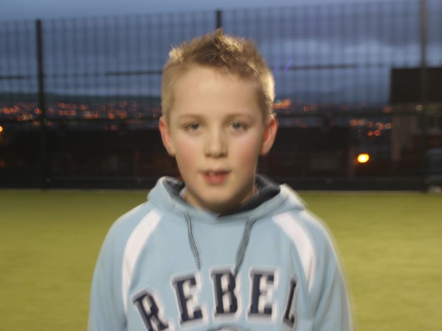 Out for a game of football in 2005 for Jarlath Canning's birthday.