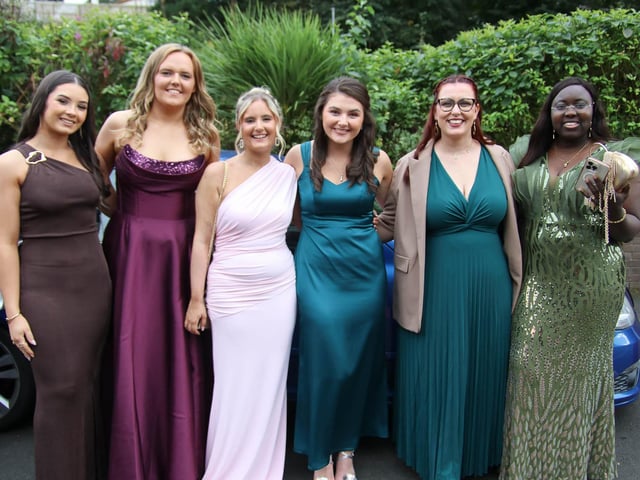 Group pictured at The Nurses Ball, Class of 2026 held in The Everglades Hotel. (Photo - Deirdre Heaney, nwpresspics)