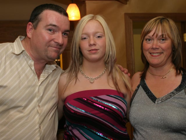 Pictures of Derry people partying in November 2003