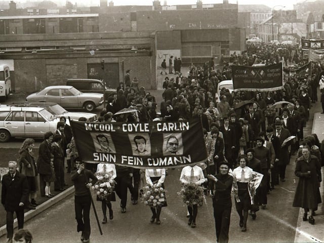 Provisional Republican Easter Sunday Commemoration March.