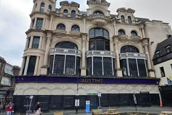 Austin's former department store.