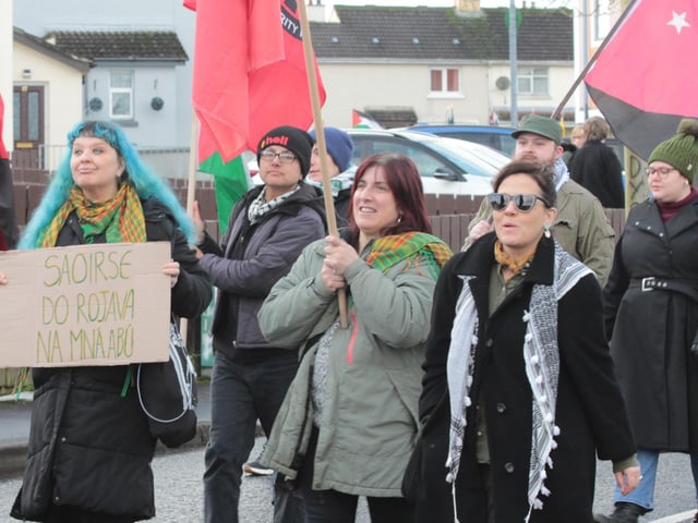 Bloody Sunday march. (Photo - Deirdre Heaney, nwpresspics)