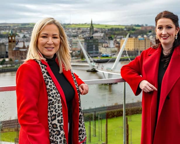 Michelle O'Neill and Emma Little-Pengelly