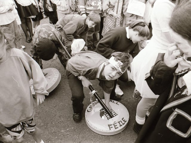 A look back at Féile celebrations and parades from August 1994.