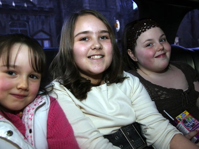 Aoife Traynor, Orla Traynor and Lauren McKinney0013JML : Parties and celebrations March 2006: Orla Trainor.