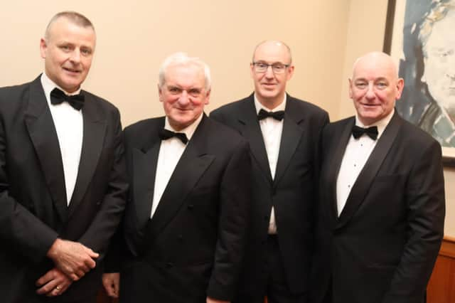 Hugh Casey, Bertie Ahern, Guest Speaker, Neil Guckian, Mark Durkan