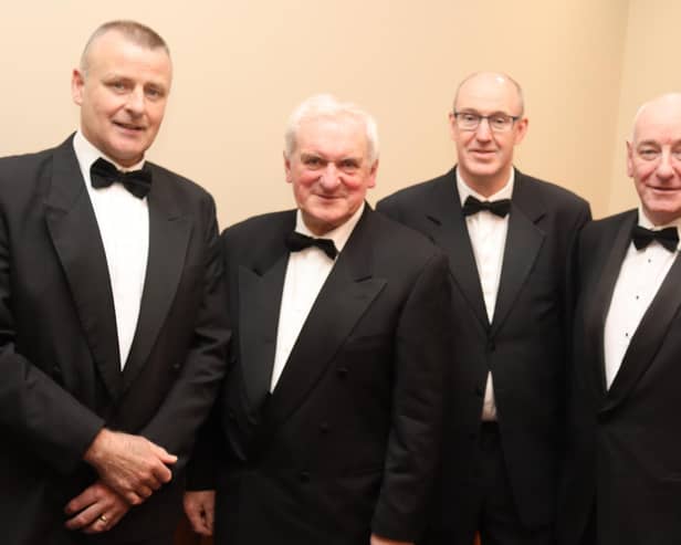 Hugh Casey, Bertie Ahern, Guest Speaker, Neil Guckian, Mark Durkan