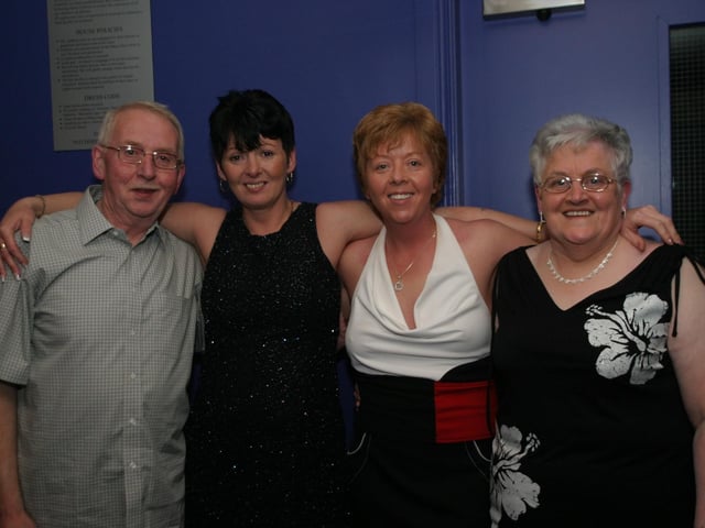 Party celebrations back in April 2004.
