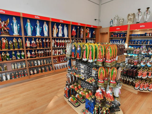The interior of the newly opened St Paul’s book and gift shop on Derry’s Shipquay Street.  Photo: George Sweeney