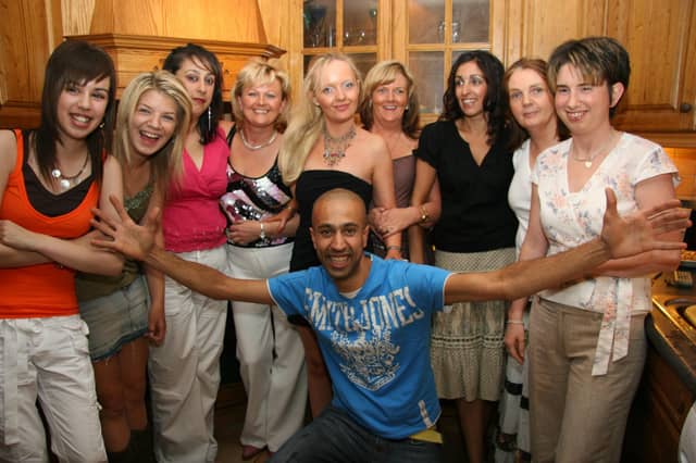 Dawaro Kular celebrating his birthday with friends and family.