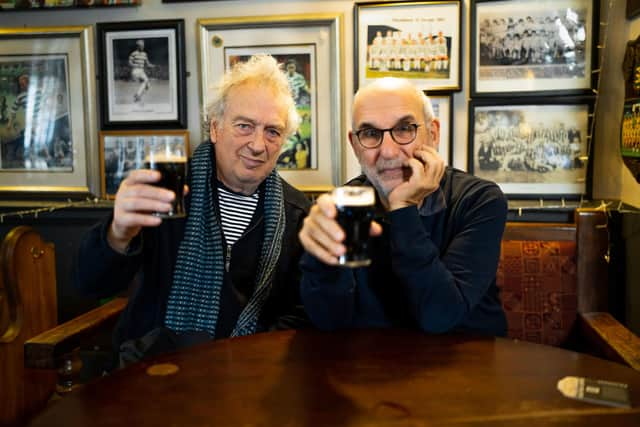 Stephen Frears and Alan Yentob