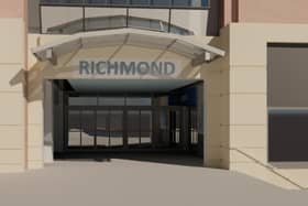 An artist's impression of the proposed new development.