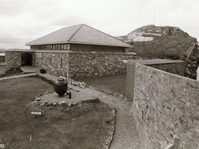 The reopening of Fort Dunree in 1995.