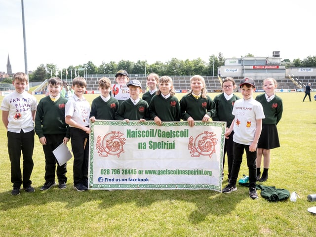 The annual Fan the Flame mass was celebrated recently in Celtic Park for pupils who recently made their confirmation.