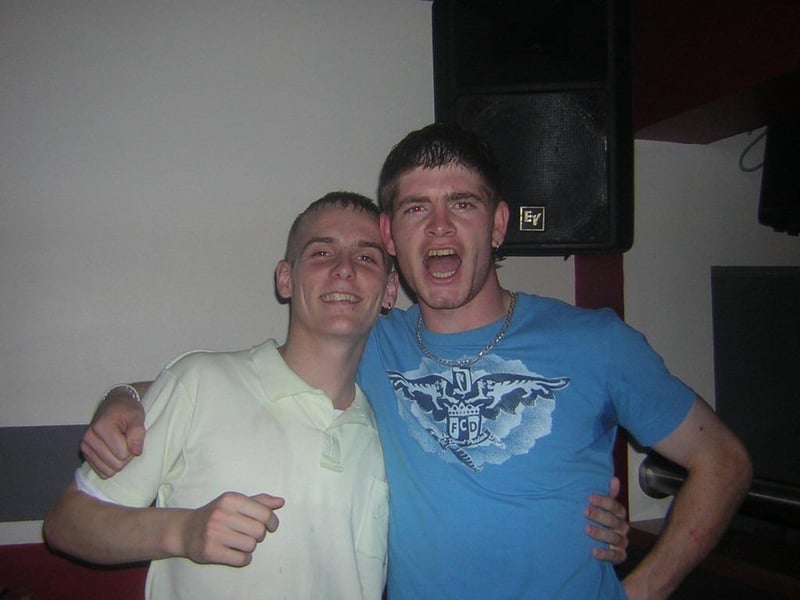 A night out in Derry bars in October 2005