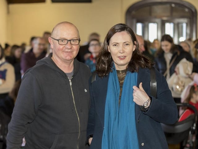 Neil and Roisin McGrory.