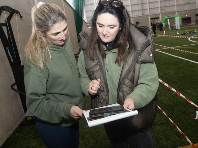 Final checks in place before the start of Sunday's Tri-Rox event in Creggan.