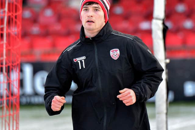 Striker Colm Whelan has been one of the four permanent signings Derry City have made in the winter break.