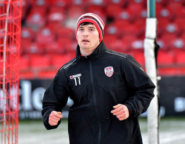 Striker Colm Whelan has been one of the four permanent signings Derry City have made in the winter break.