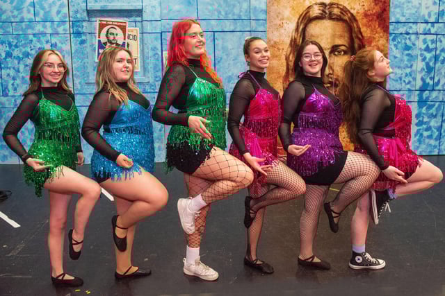 Dancers pictured at Romeo and Juliet rehearsals at North West Regional College's Foyle Theatre. .