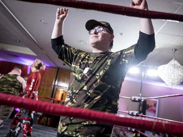 Action from Saturday's Foyle Rumble at the City Hotel. Photographs by Stephen Latimer.