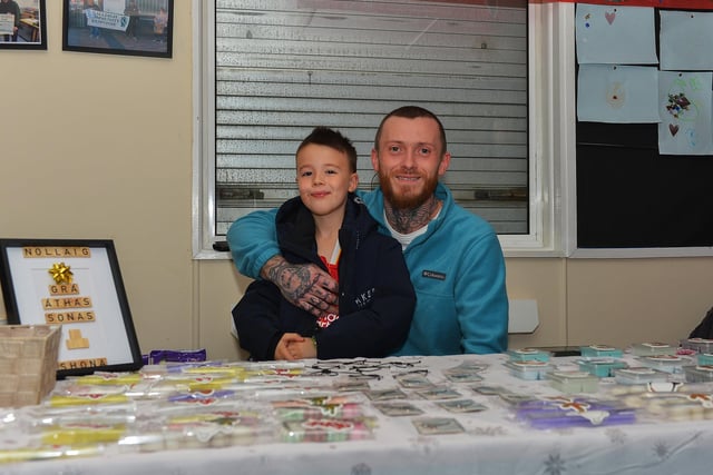 Stall holders had a variety of gifts on sale at the Galliagh Community Christmas Craft Fair and Wonderland on Saturday afternoon. Photo: George Sweeney