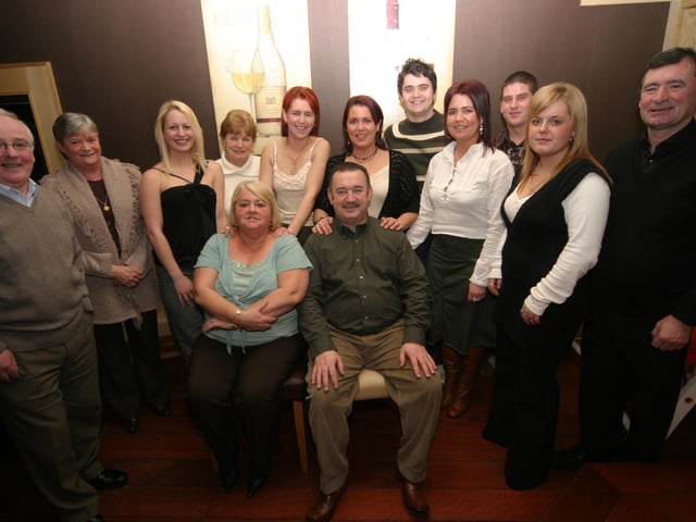 Griends and family gather at The Delocroix to celebrate with Tony on the occasion of his 60th birthday 0025/JML : Parties and celebrations January 2006: Tony Devlin.