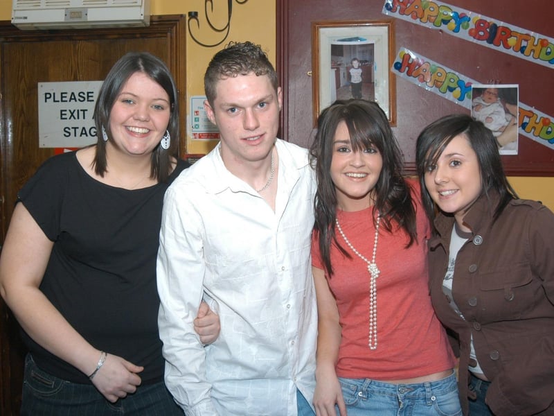 Parties and celebrations back in November 2004: Conor.